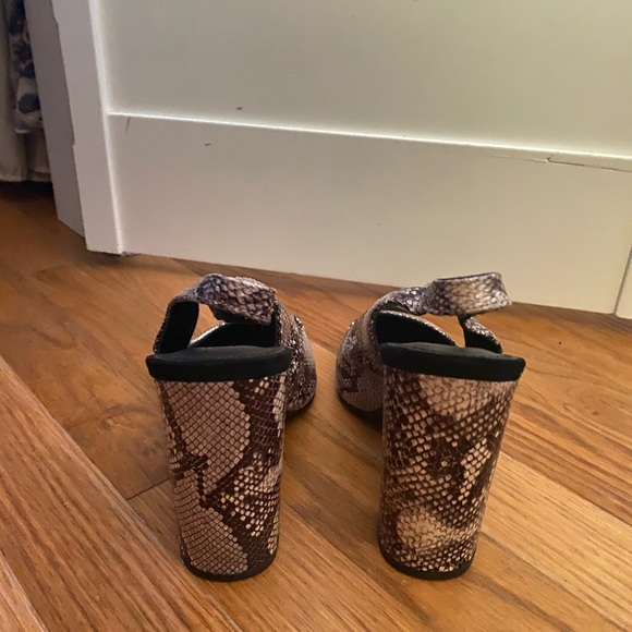 ASOS shoes Slingback snake print high heels - Picture 5 of 5
